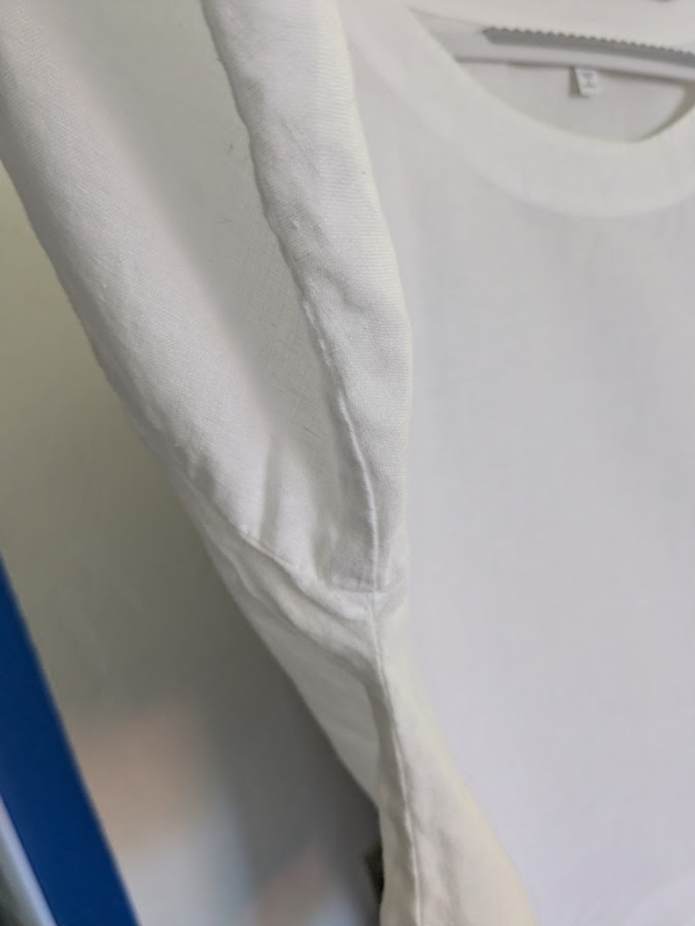 J.Jill White Linen Top, Women's Plus 1x - Picture 5 of 6